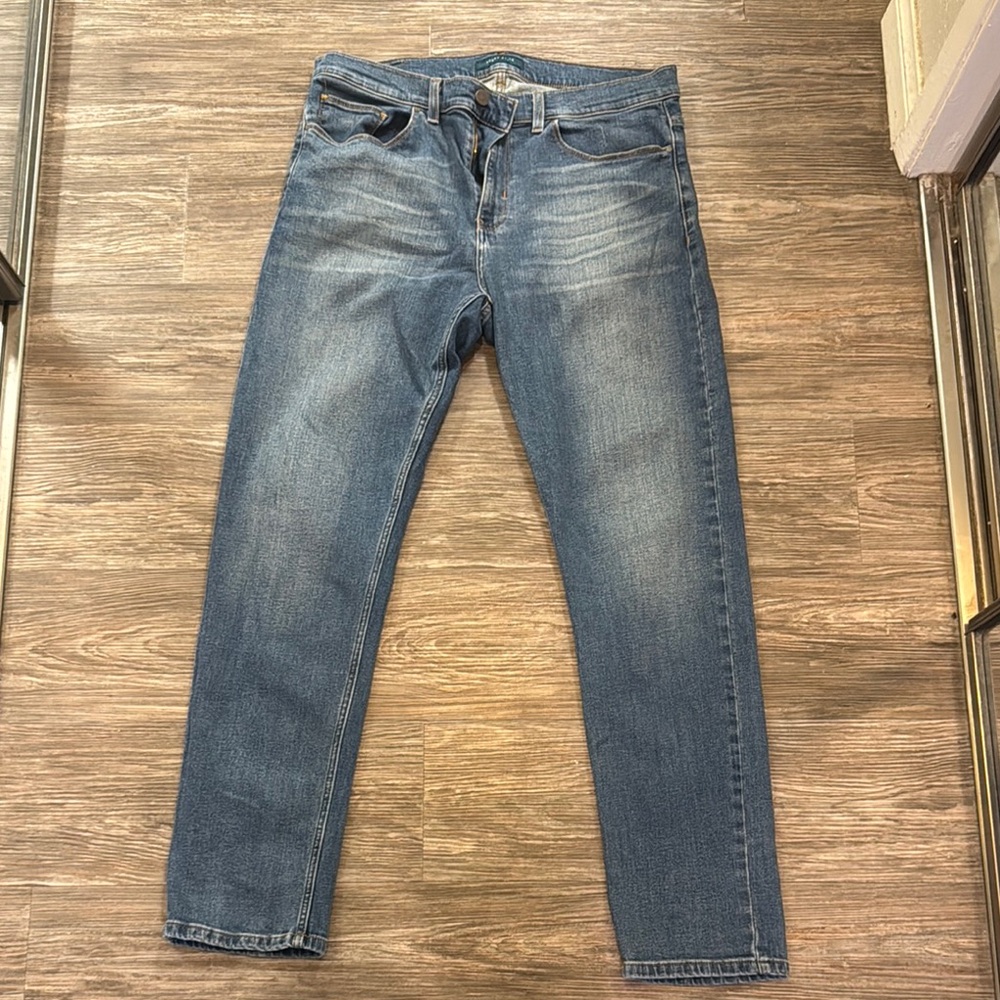 Perry Ellis Blue Slim Fit Jeans Classic Denim Style
